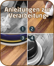 Anleitungen Verarbeitung Parkettschutz
